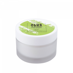 Crema facial hidratante con aloe vera, aceite de argán bio, ácido hialurónico, aceite de semillas de uva y extracto de pepino. Apta para todo tipo de piel.